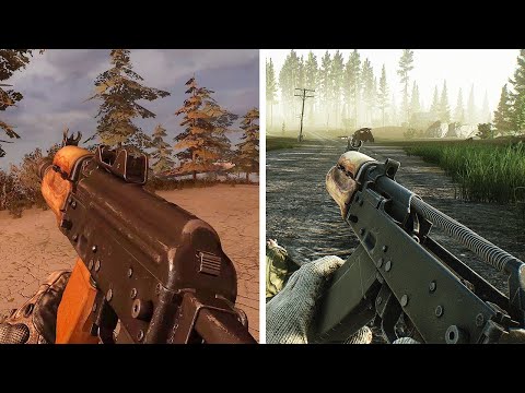 Видео: ОРУЖИЕ ИЗ Escape From Tarkov В STALKER Зов Припяти