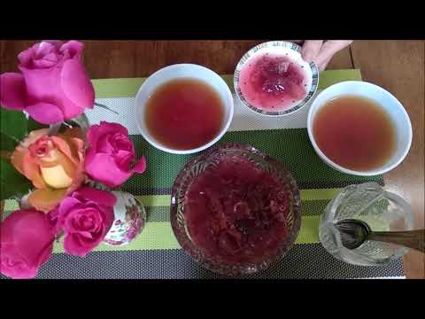 Видео: Варенье из лепестков роз  с лимоном - рецепт № 2   с умопомрачительным ароматом и вкусом!