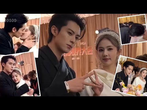 Видео: Он поцеловал её на публике! Дилан Ван обнял и поцеловал Бай Лу в толпе на Weibo 😱💕