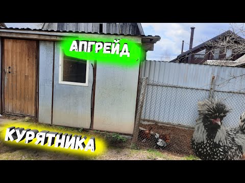 Видео: Утепление курятника для круглогодичного содержания птицы. Изготовление кормушки и вакуумной поилки.