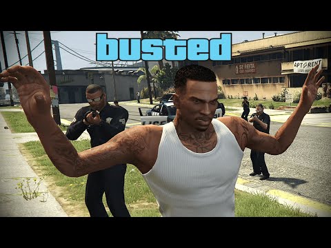 Видео: GTA V - Сборник Busted #6