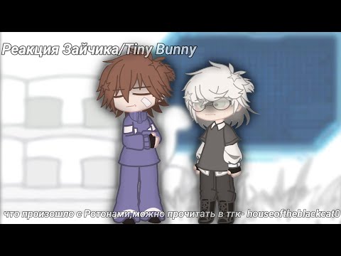 Видео: Реакция Зайчик/Tiny Bunny. (моё ау.) ставьте на скорость 2 или 1,75.