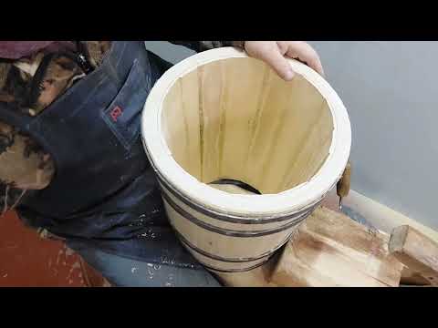 Видео: Подготовка остова кадки.