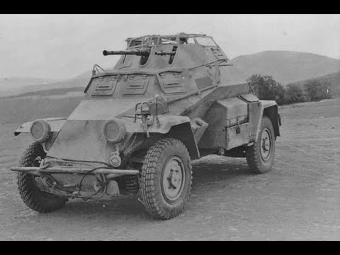 Видео: Полноприводный разведчик Sd. Kfz. 222. Лучший легкий бронеавтомобиль Вермахта.