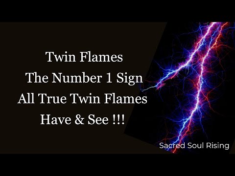 Видео: Близнецовые Пламена 🔥 Знак номер 1, который есть и который видят все истинные Близнецовые Пламена...