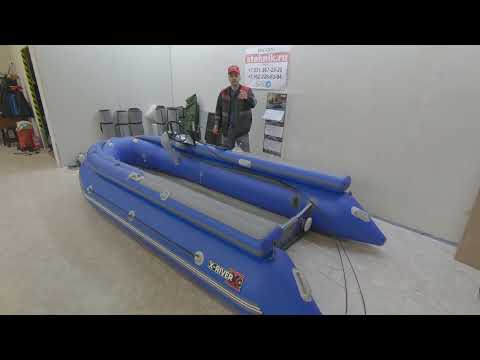 Видео: Дистанционное управление на лодку X-River Rocky 415F