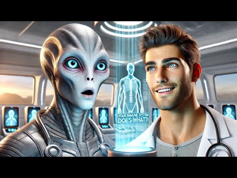 Видео: Инопланетный доктор: «ЧТО делает ваша иммунная система?!» — Человек: «Вы хотите сказать, что ваша...