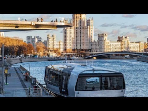 Видео: LIVE🔴МОСКВА в Прямом Эфире , Речной Трамвай и Парк Зарядье #стрим #онлайн #москва