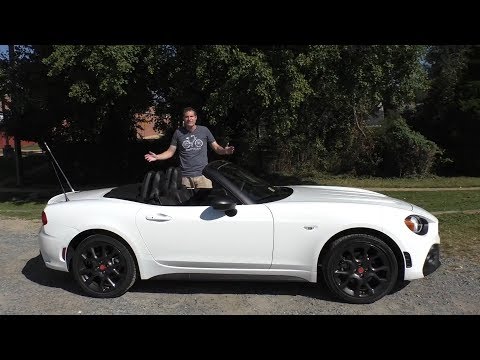 Видео: Fiat 124 Abarth не лучше Mazda Miata