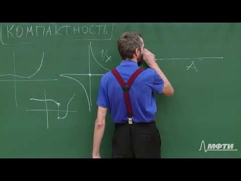 Видео: Линейная алгебра. Алексей Савватеев и Александр Тонис. Лекция 14.1. Компактность: мотивирующие идеи