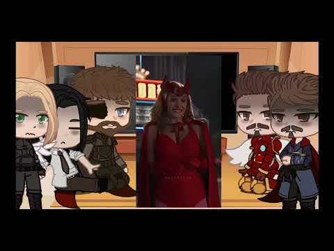 Видео: |Реакция мстителей на Ванду| Gacha Club| +Локи