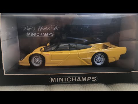 Видео: Обзор модели 1:43 Dauer 962 LeMans Porsche