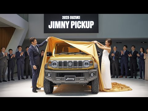 Видео: 🚙 Новый Suzuki Jimny Pickup 2025 – Маленький, но мощный! Первый взгляд на золотого зверя! 💥 #Suzuki