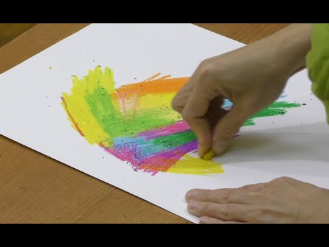 Видео: Часть 1. Видео-занятие. Граттаж «Медвежонок» - Седова А.В.