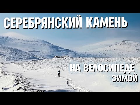 Видео: Серебрянский камень | Спуск на велосипеде | Зимой