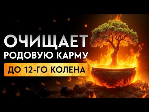 Видео: 🔥ПЛОХОЕ УЙДЕТ НАВСЕГДА! Чистка родовой кармы и Очищение ДЕРЕВА РОДА! Исцеление Звуком