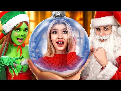 Видео: Хороший Санта vs Плохой Гринч! Я Спасаю Рождество