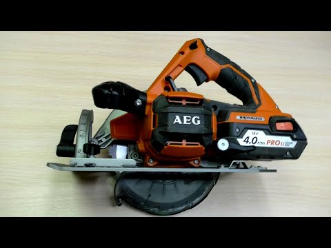 Видео: Аккумуляторная бесщёточная пила AEG BKS 18   0 451537