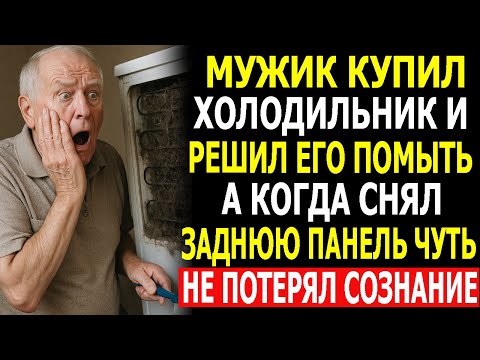 Видео: Мужик купил холодильник и решил его помыть, а когда снял заднюю панель — чуть не потерял сознание!