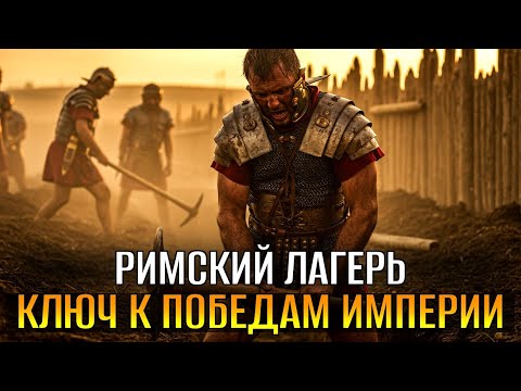 Видео: ГОРОД ЗА 4 ЧАСА после 40 КМ! Уникальная система строительства РИМСКИХ легионеров!
