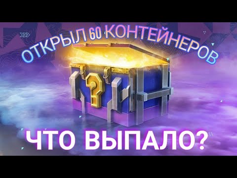 Видео: ОТКРЫЛ 60 ЧУДЕСНЫХ КОНТЕЙНЕРОВ🎁tanksblitz