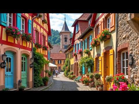 Видео: Риквир — сказочная деревня, о которой мечтает каждый француз