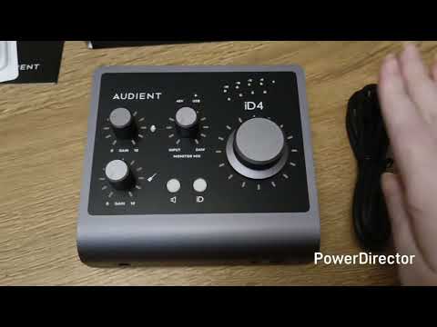 Видео: Аудио интерфейс Audient id4 mkii, распаковка