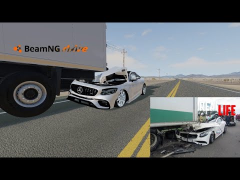 Видео: Аварии на реальных событиях в BeamNG.drive #3