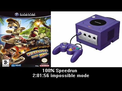 Видео: (Speedrun) 100% Как достать соседа Консольная версия GameCube 2:01:56