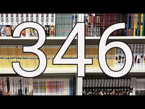 Видео: Моя коллекция манги - Октябрь 2023 - 346 томов