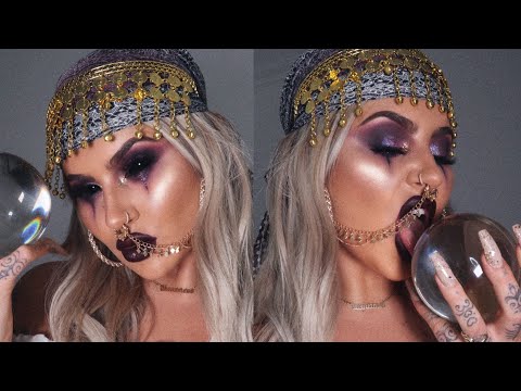 Видео: Урок по макияжу гадалки на Хэллоуин (так просто!) | Джейми Женевьев