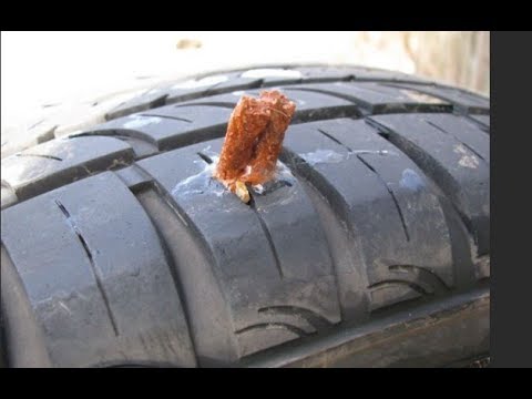 Видео: КОЛЕСО НЕ БУДЕТ СПУСКАТЬ ЕСЛИ СДЕЛАТЬ ЭТО