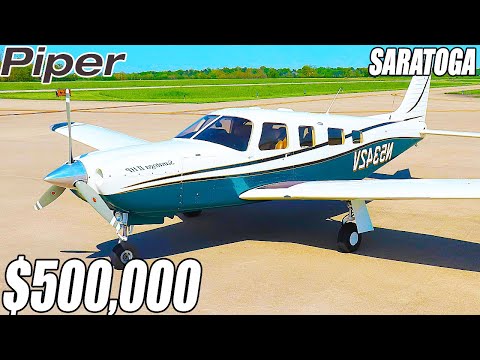 Видео: Внутри Piper Saratoga за 500 000 долларов