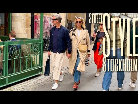 Видео: Июль в Стокгольме☀️| Уникальный Скандинавский Уличный Стиль | Летние Аутфиты | Модные Тренды