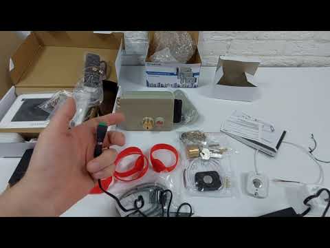 Видео: Подключение видеодомофона Tantos к замку электромеханическому, электромагнитному. Z5R, Matrix2-EK