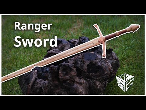 Видео: Изготовление деревянного меча рейнджера