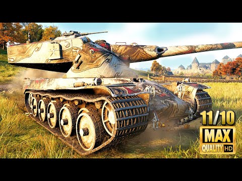 Видео: AMX 50 B: Профессиональный игрок с приятным поворотом - World of Tanks