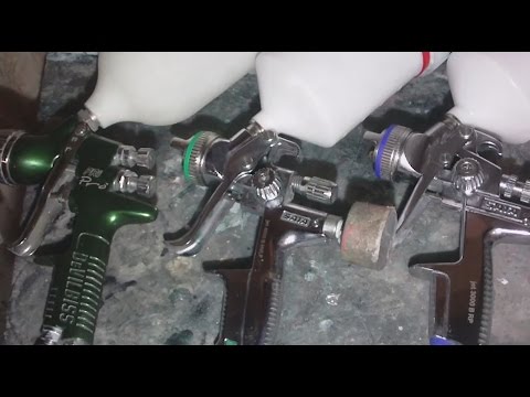 Видео: Системы распыления HP, LVLP, HVLP.  Обзор краскопультов Sata 3000 RP, 4000 HVLP, DeVilbiss Pri Pro
