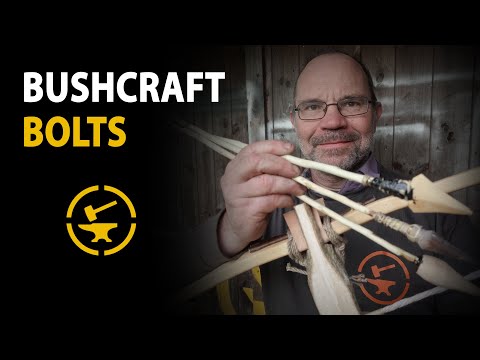 Видео: Арбалетные болты и стрелы для бушкрафта