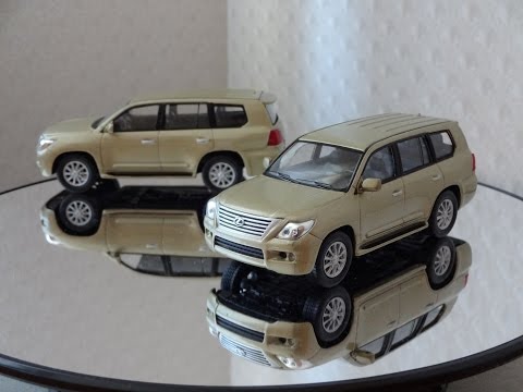 Видео: Lexus LX 570 ("Суперкары. Лучшие автомобили мира" Журнальная серия, Выпуск №51) 1/43 DeAgostini
