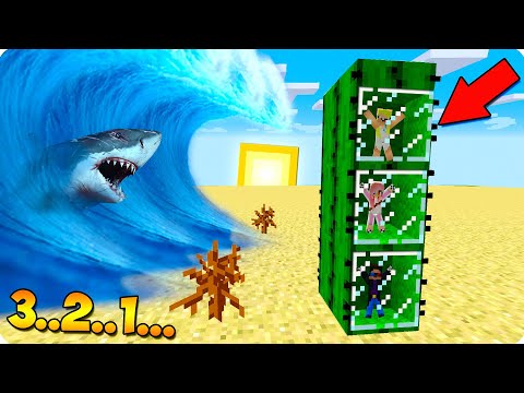 Видео: 🌊🌵ДОМ ВНУТРИ КАКТУСА ПРОТИВ ЦУНАМИ ШЕДИ НУБ И ДЕВУШКА В МАЙНКРАФТ 100% ТРОЛЛИНГ ЛОВУШКА MINECRAFT