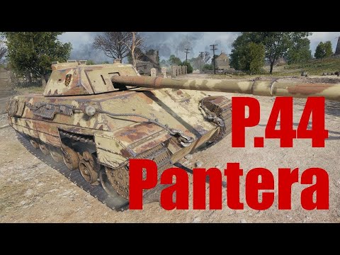Видео: Учусь играть в Мир танков. P.44 Pantera