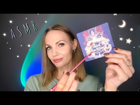 Видео: АСМР - Обвожу картинки и буквы, близкий шепот / ASMR gentle whispering