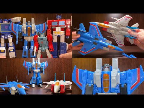 Видео: Обзор Thundercracker из серии Transformers Studio 86. Видео сравнения форм SS и Earthrise.