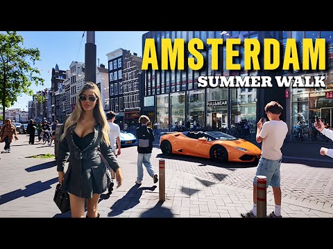 Видео: Насколько прекрасен Амстердам летом? Пешеходная Экскурсия 2025