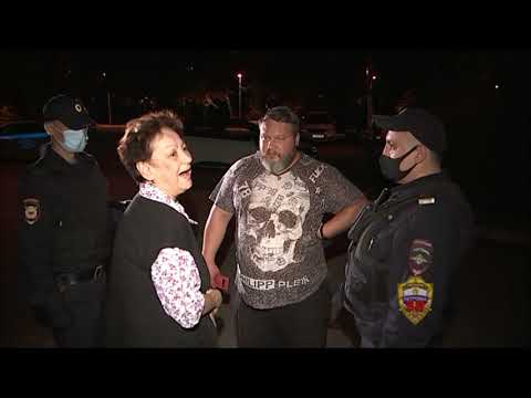 Видео: Зюзино: ночное дежурство с экипажем ППСП