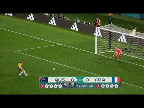 Видео: 🔴 Пенальти ФРАНЦИЯ против АВСТРАЛИИ | Беспрецедентная серия пенальти