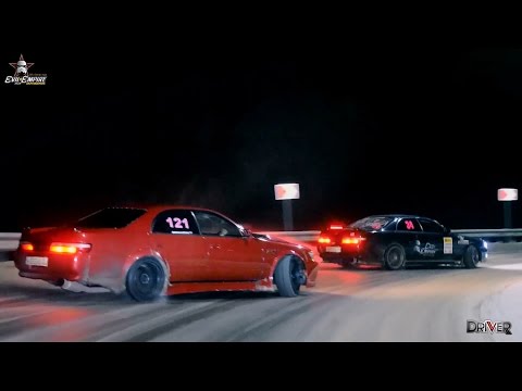 Видео: Боком в 2015-й! STREET DRIFT - зимой скользят не только санки!)