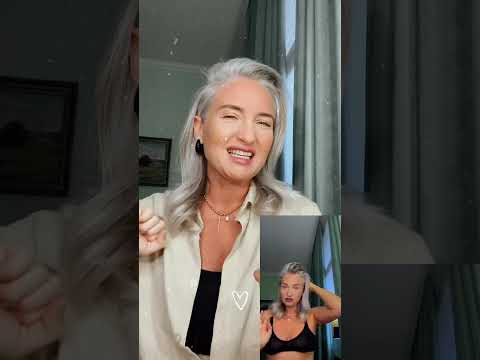 Видео: Как ухаживать за седыми волосами · Мой ежедневный уход