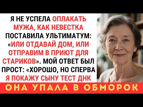 Видео: В ДЕНЬ СМЕРТИ МОЕГО МУЖА НЕВЕСТКА ПРИШЛА КО МНЕ С ЖЁСТКИМ УЛЬТИМАТУМОМ